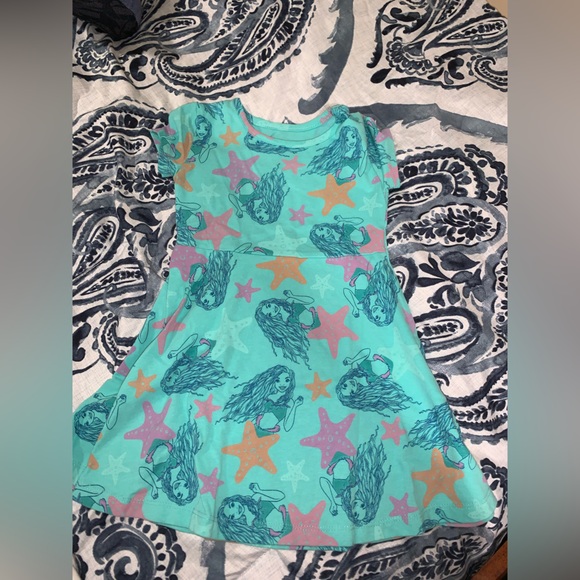 Disney Other - Disney Aqua Mermaid Starfish Dress
